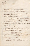De Saint-Georges, Henri - Set of 4 Autograph Letters Signed