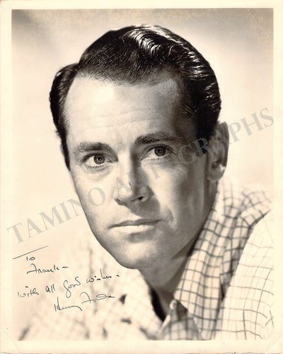 Fonda, Henry - Signed Photograph
