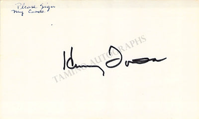 Fonda, Henry - Signed Card & Photo