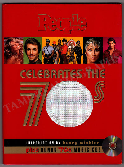 Winkler, Henry - Signed Book "People Weekly Celebrates the 70s"