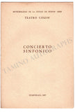 Szeryng, Henryk - Concert Program Buenos Aires 1967