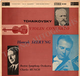 Szeryng, Henryk - Signed LP Record Tchaikovsky Violin Concerto