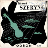 Szeryng, Henryk - Signed Record Sleeve