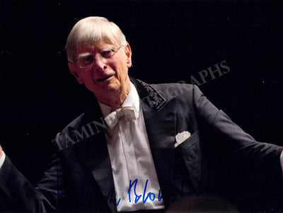 Blomstedt, Herbert - Signed Photograph