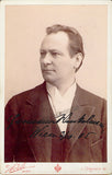 Winkelmann, Hermann - Signed Cabinet Photograph
