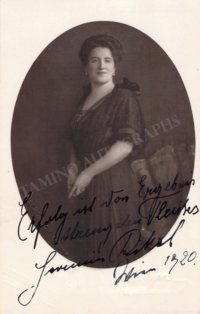 KITTEL, Hermine (Various Autographs)