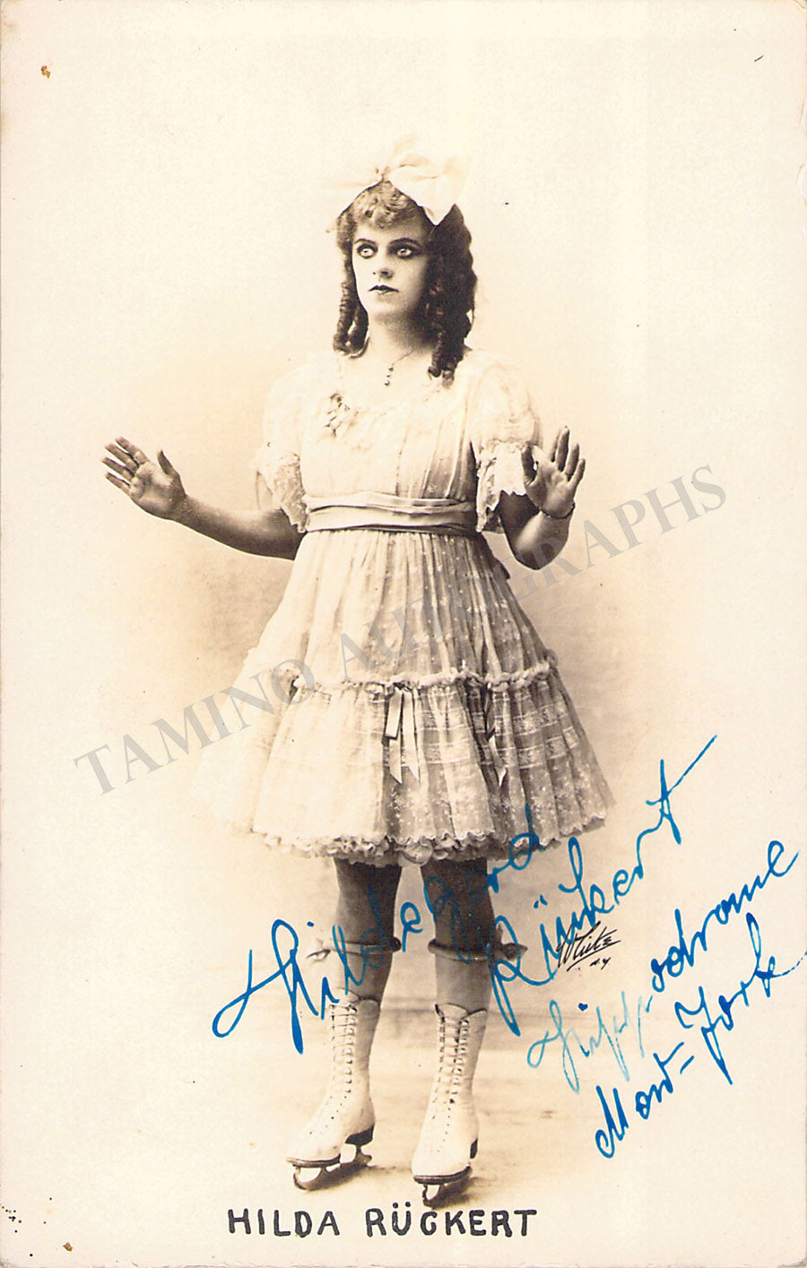 Hilde Rutten Ruckert, Hilda - Signed Photograph – Tamino Autographs