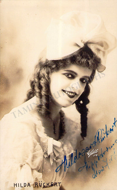 Ruckert, Hilda - Signed Photograph