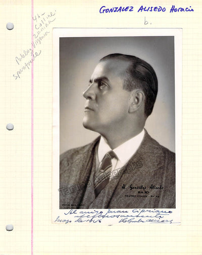 GONZALEZ ALISEDO, Horacio