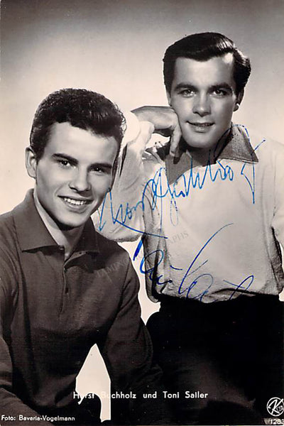Buchholz, Horst - Sailer, Toni - Double Signed Photograph