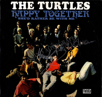 Kaylan, Howard - Volman, Mark - Signed LP Record Sleeve