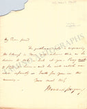 Payne, John Howard - Autograph Letter Signed