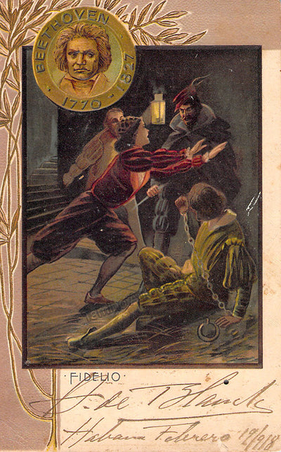 De Blanck, Hubert - Set of 2 Signed Postcards 1918