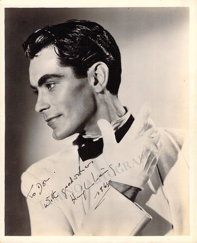 Laing, Hugh - Signed Photograph 1945