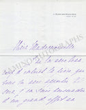 Rubinstein, Ida - Set of 5 Autograph Letters Signed