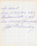 Rubinstein, Ida - Set of 5 Autograph Letters Signed