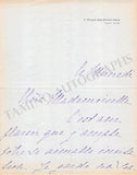 Rubinstein, Ida - Set of 5 Autograph Letters Signed