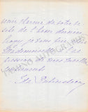 Rubinstein, Ida - Set of 5 Autograph Letters Signed