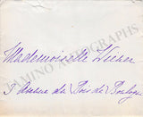 Rubinstein, Ida - Set of 5 Autograph Letters Signed