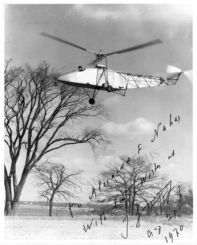 Sikorsky, Igor - Signed Photograph 1970
