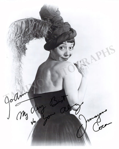 Coca, Imogene - Signed Photograph