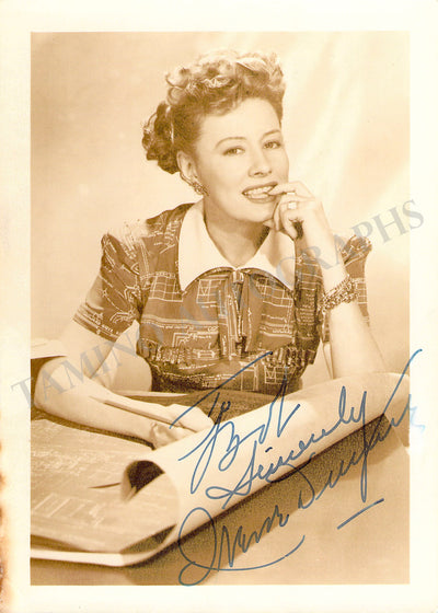 Dunne, Irene - Signed Photograph