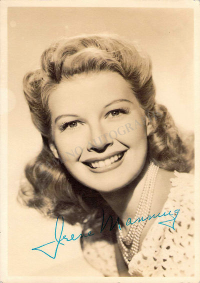 Manning, Irene - Signed Photograph