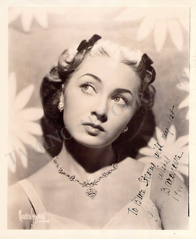 Baronova, Irina - Signed Photograph 1944