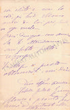 Galletti-Gianoli, Isabella - Set of 2 Autograph Letters Signed