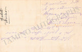 Galletti-Gianoli, Isabella - Set of 2 Autograph Letters Signed