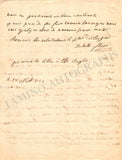 Karlitzky-Fleur, Isabelle - Autograph Letter Signed 1852