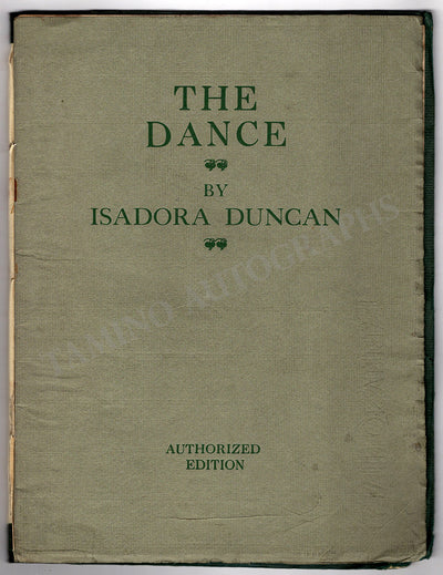 Duncan, Isadora - Mini Book "The Dance"