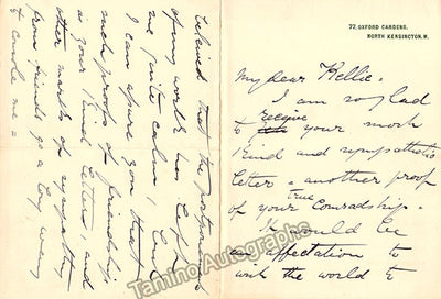 De Lara, Isidore - Autograph Letter Signed