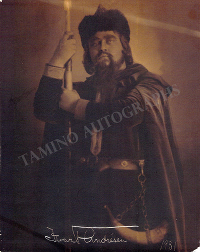 Andresen, Ivar - Signed Photograph 1931