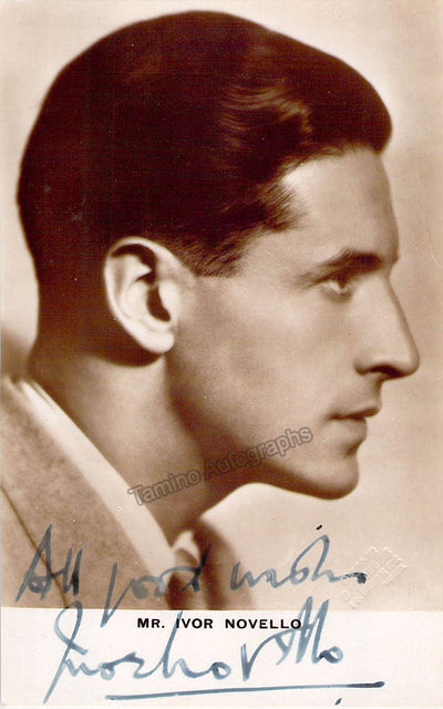 Novello, Ivor - Signed Photograph