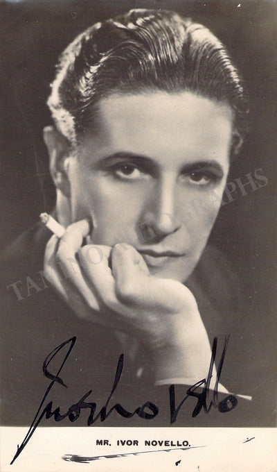 Novello, Ivor - Signed photograph