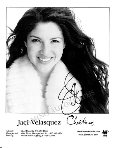 Velasquez, Jaci - Signed Photograph