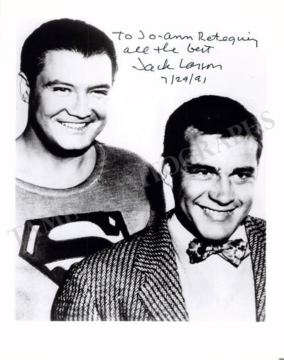 Larson, Jack - Signed Photograph 1991