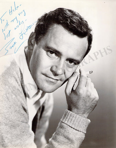 Lemmon, Jack - Various Autographs