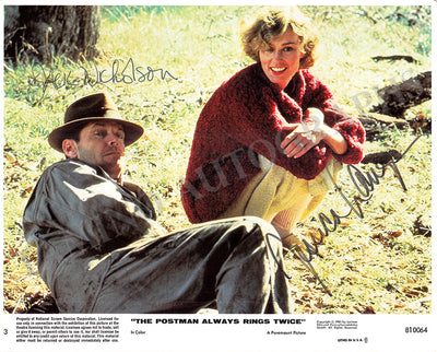 Nicholson, Jack - Lange, Jessica - Signed Photograph in "The Postman"