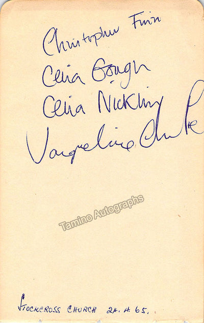Du Pre, Jacqueline & Others - Signed Album Page 1965