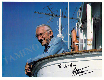 Cousteau, Jacques - Signed Photograph