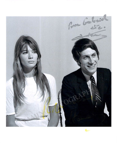 Dutronc, Jacques - Hardy, Francoise - Signed Photograph