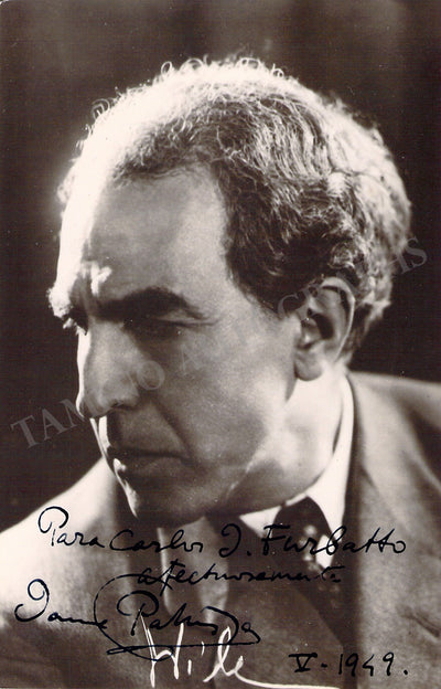 Pahissa, Jaime - Signed Photograph 1949