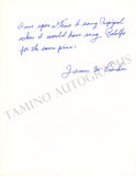 Opera Singers - Collection of 5 Autograph Essays