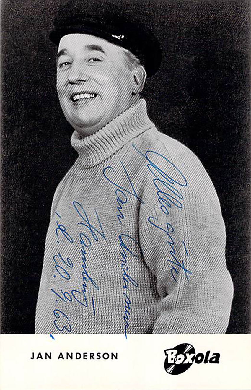 Jan R Anderson Anderson, Jan - Signed Photograph 1963
