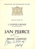 Vienna Opera - Lot of 10 Signed Programs