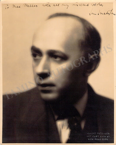 Smeterlin, Jan - Signed Photograph
