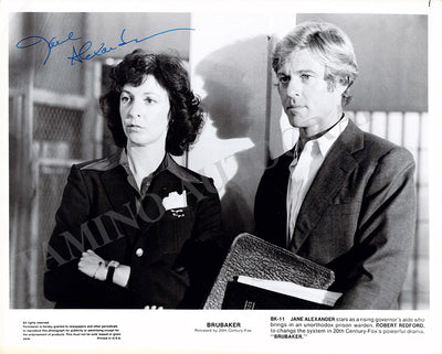 Alexander, Jane - Signed Photo in "Brubaker"