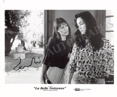 Birkin, Jane - Signed Photograph in "La Belle Noiseuse"